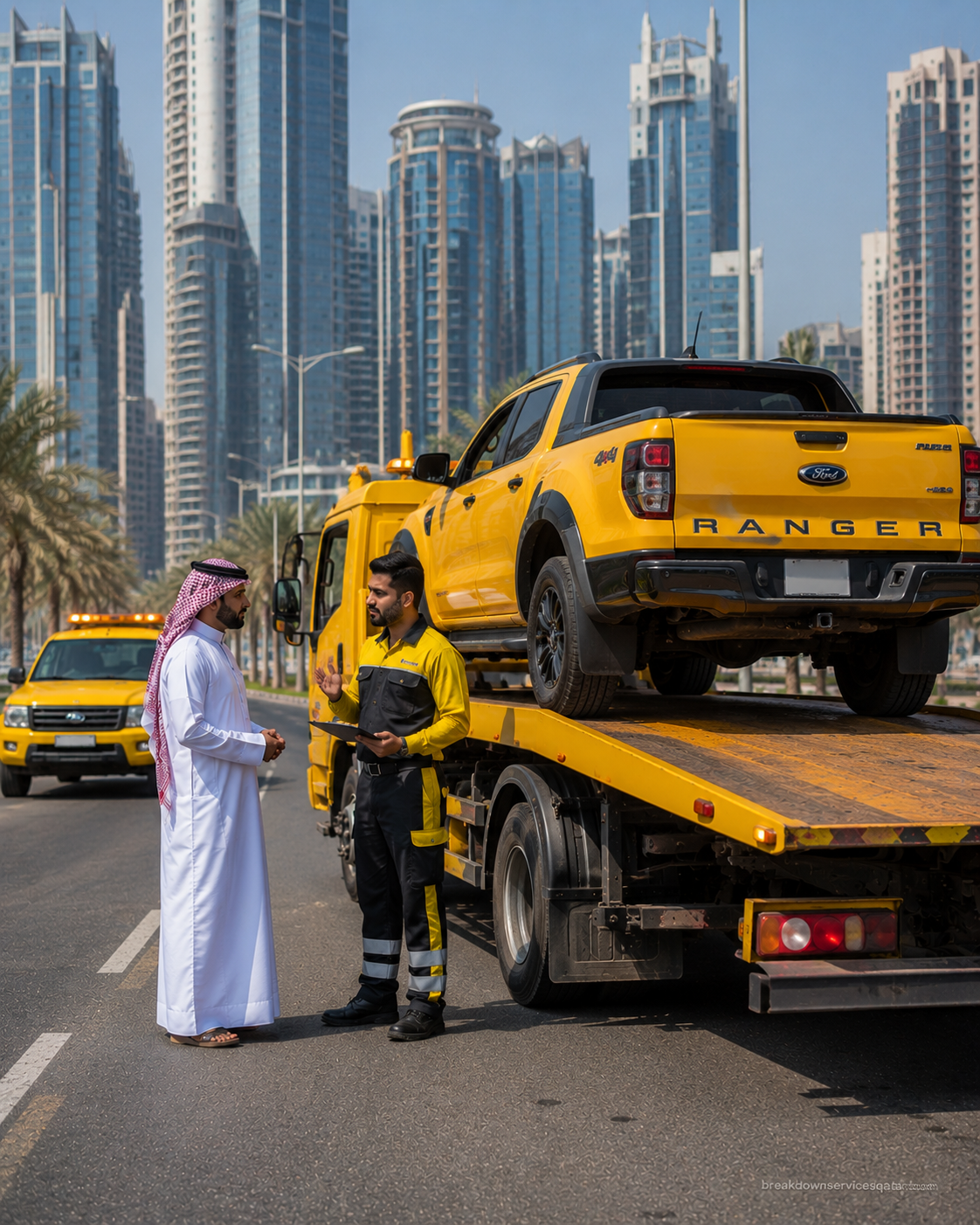 24 hour towing qatar service in Qatar