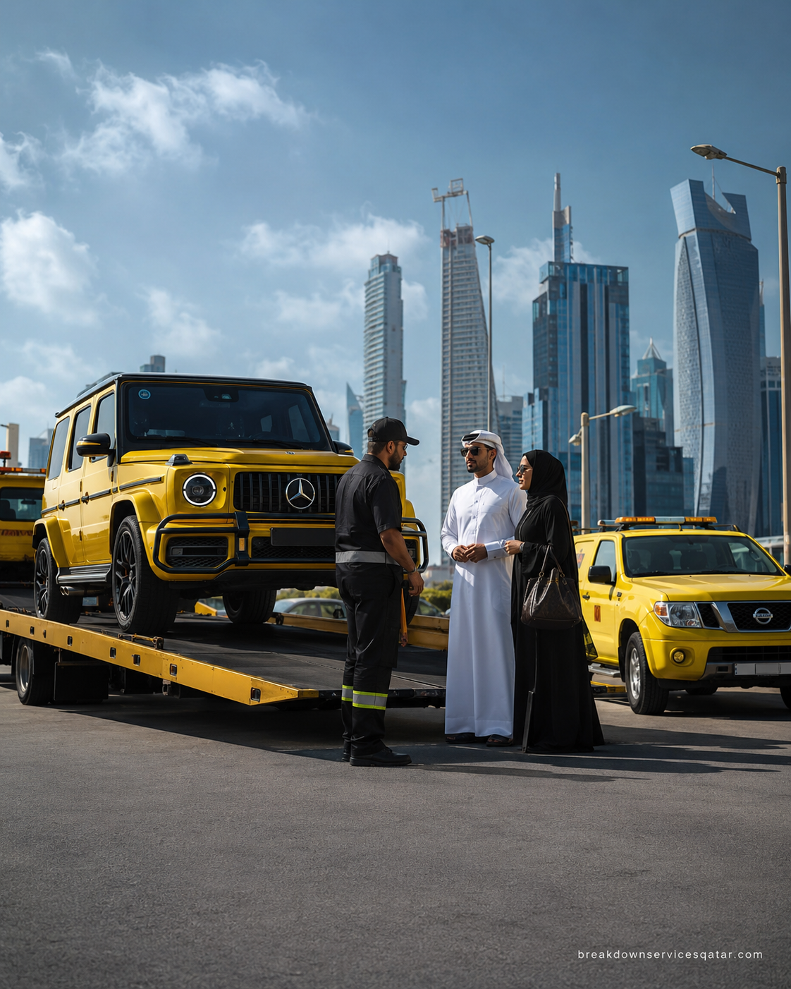 Accident Recovery Qatar service in Qatar