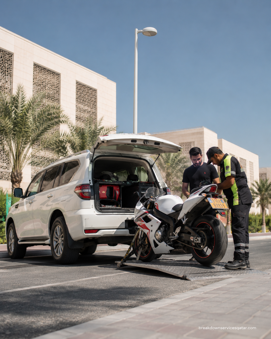 Bike Breakdown Service Qatar service in Qatar
