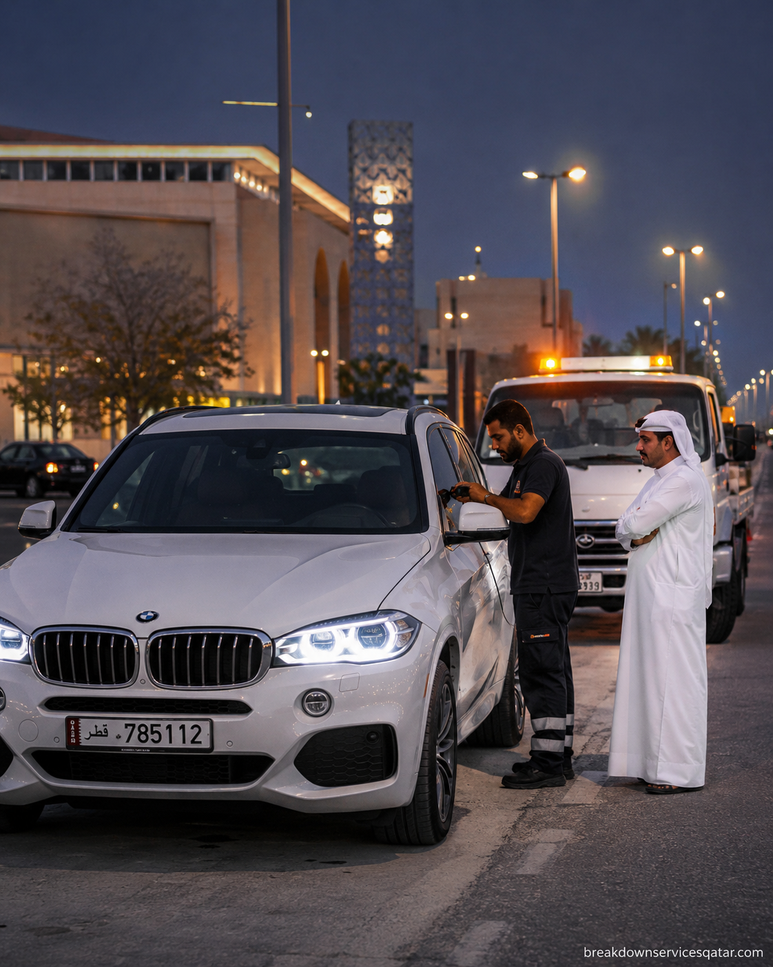 Car Lockout Service Lusail roadside assistance
