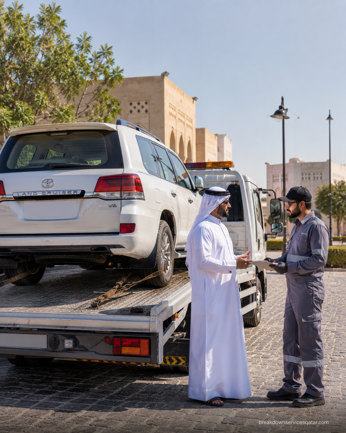 Commercial Truck Recovery Qatar