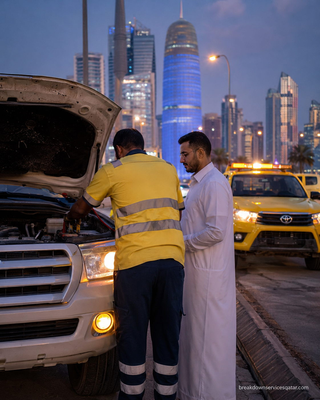 Dead Battery Service Qatar service in Qatar