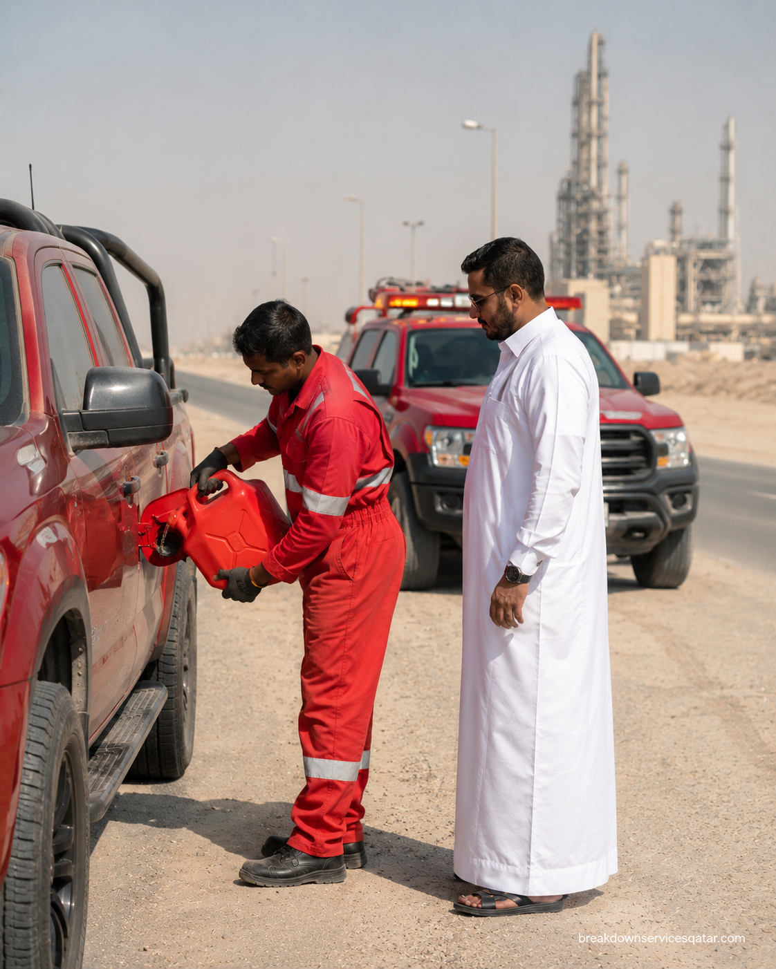 Emergency Fuel Delivery Qatar service in Qatar