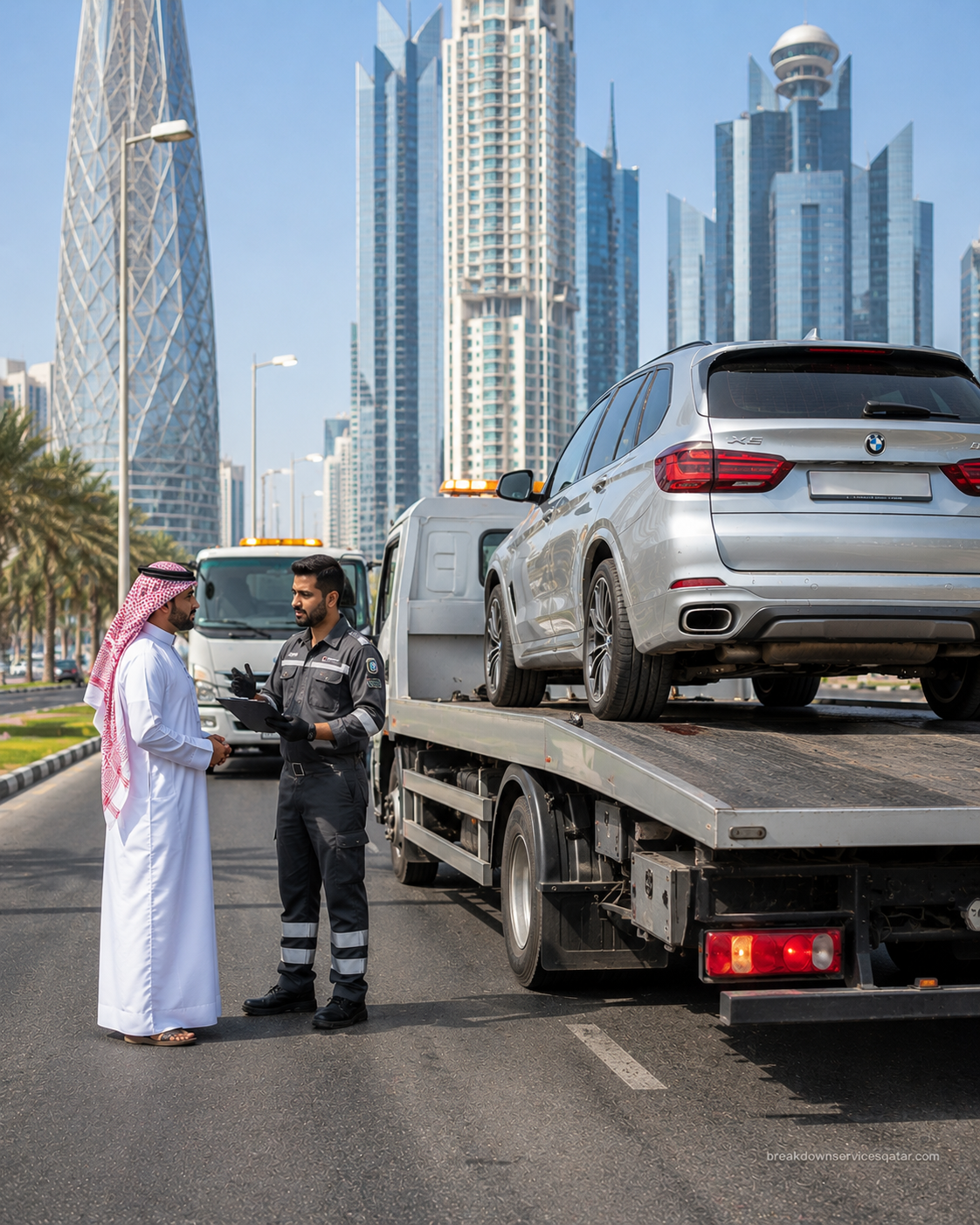 emergency towing qatar service in Qatar