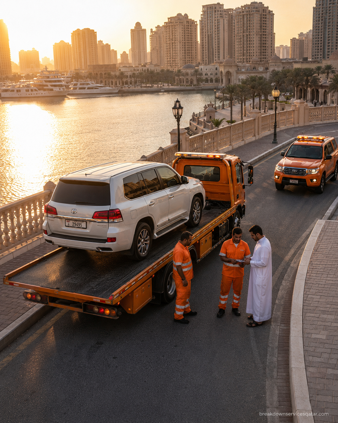 SUV Towing Qatar service in Qatar