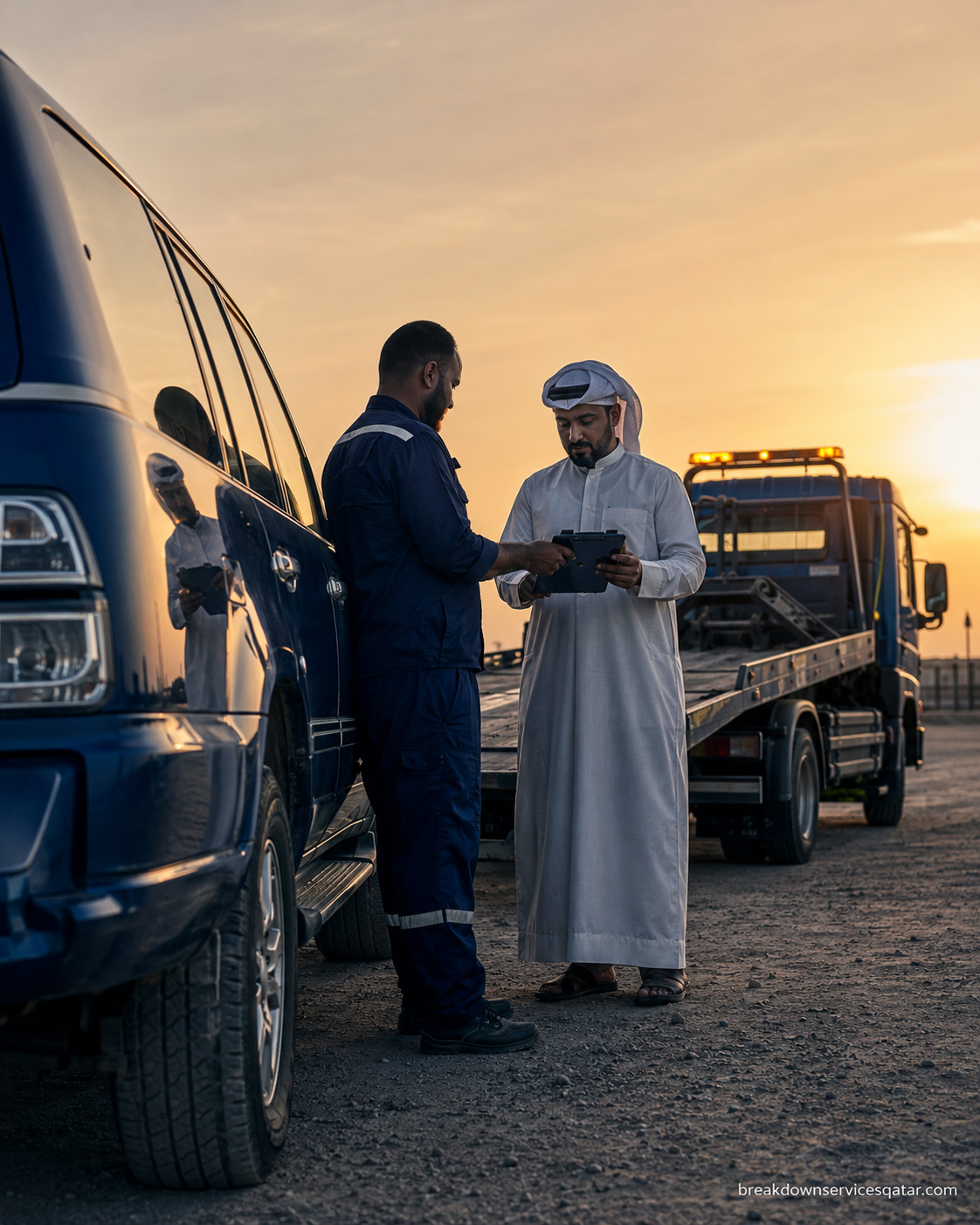 Towing Service Al Wakrah roadside assistance