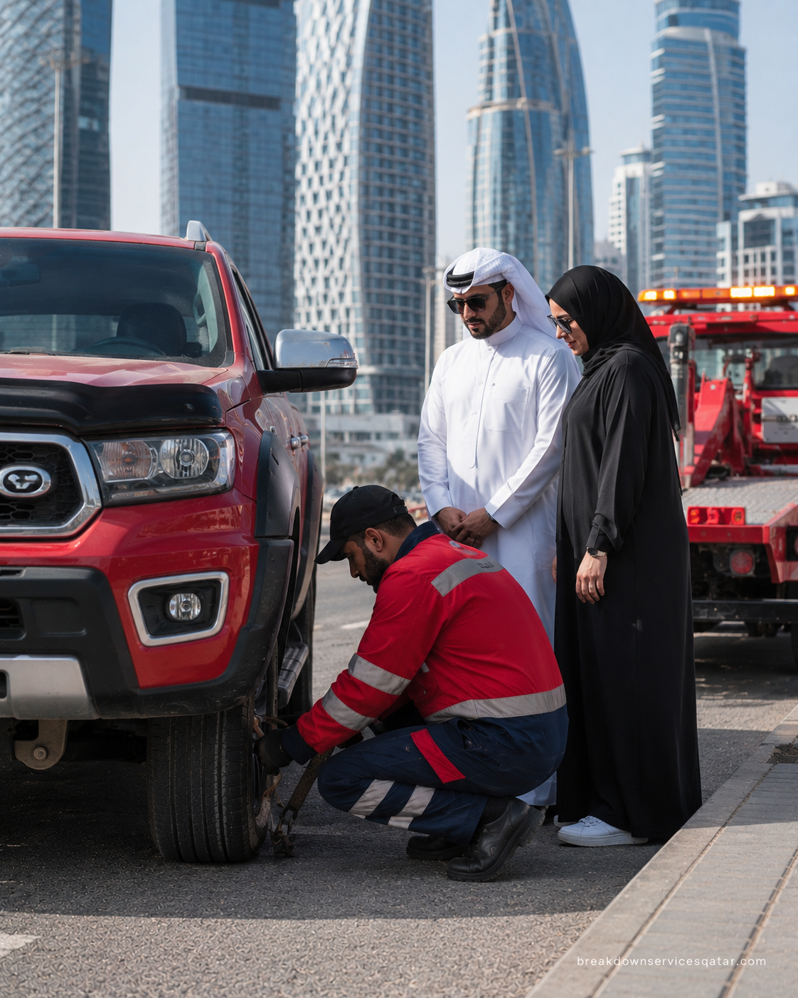 Towing Service Doha roadside assistance